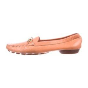 SALVATORE FERRAGAMO Leather Loafers